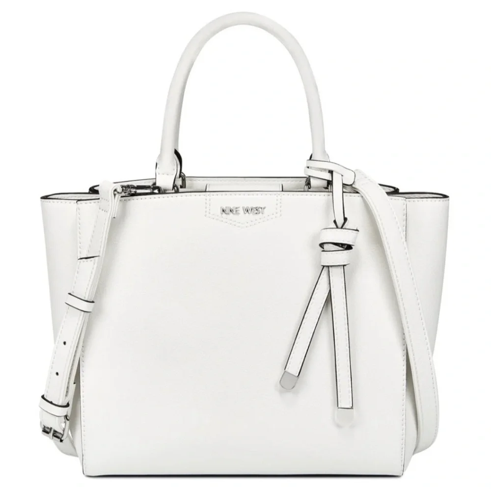 Nine West White Tote Bag - Picture 8 of 8